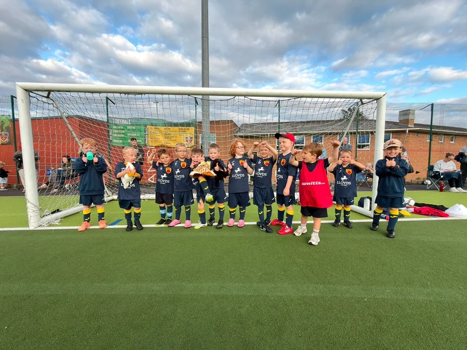 Bolton Town Hawks and Ravens squads