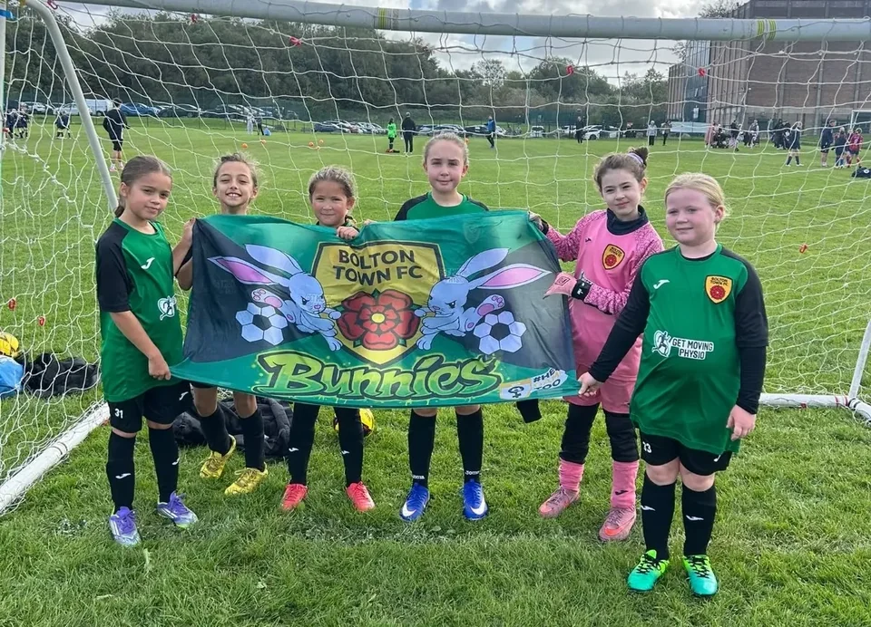 Bolton Town Bunnies squad