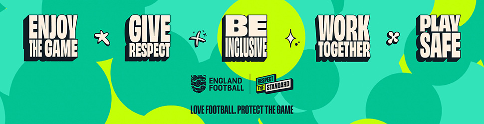 The five standards of The Grassroots Code: Enjoy the Game, Give Respect, Be Inclusive, Work Together and Play Safe