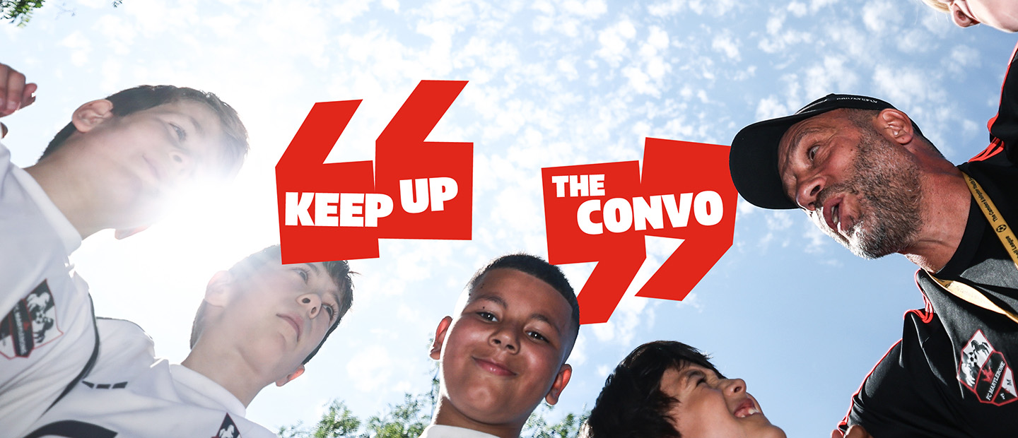 The FA Play Safe campaign: Keep Up The Convo