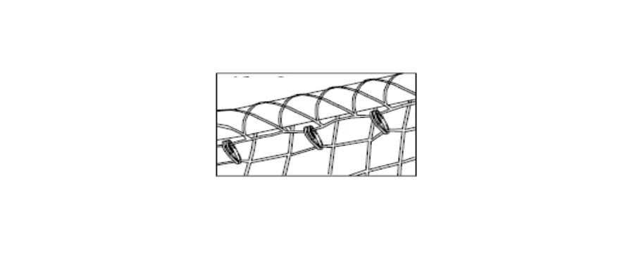 Official Samba 12 x 6 Trainer Goal assembly diagram - step 8