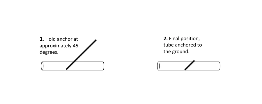 Official Samba 12 x 6 Trainer Goal assembly diagram - step 9