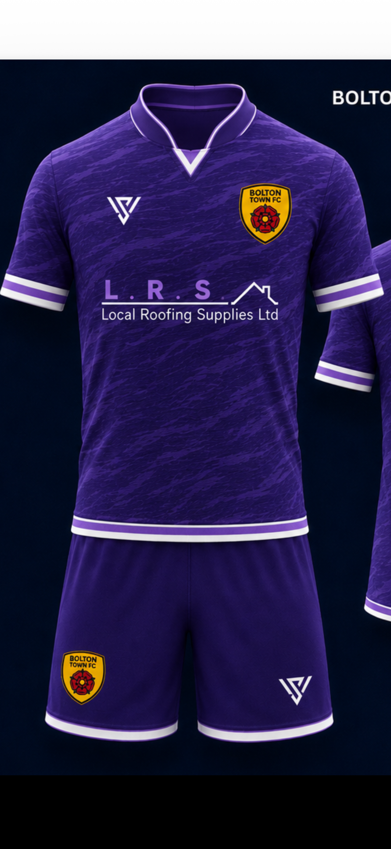 Otters purple away shirt